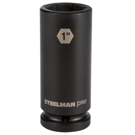 Steelman 3/4" Drive x 1" 6-Point Deep Impact Socket 79265